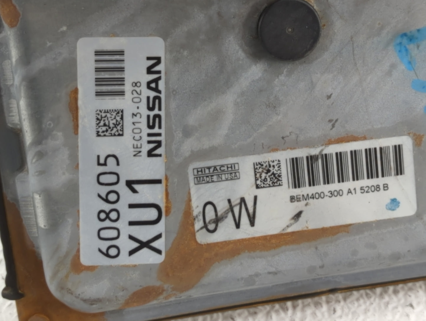 2015 Nissan Altima PCM Engine Control Computer ECU ECM PCU OEM P/N:BEM404-300 A1 NEC001-666, NEC013-028 Fits Fits 2013 2014 