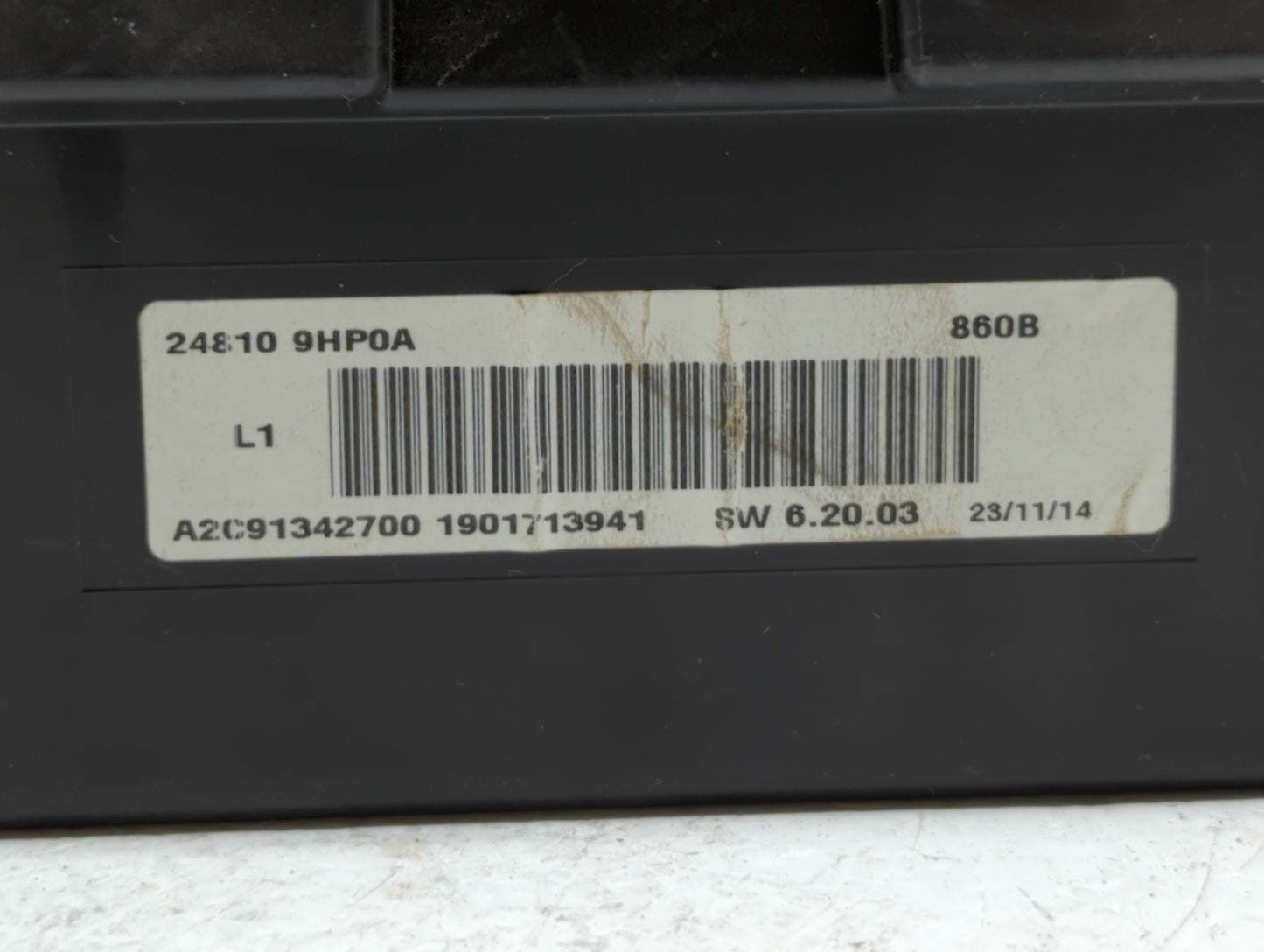 2015 Nissan Altima Instrument Cluster Speedometer Gauges P/N:24810 9HP0A B4 24810 9HP0A Fits OEM Used Auto Parts - Oemusedau