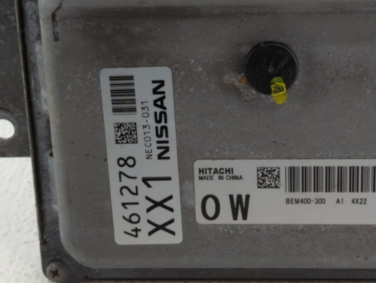 2015 Nissan Altima PCM Engine Control Computer ECU ECM PCU OEM P/N:BEM404-300 A1 NEC001-666, NEC013-028 Fits Fits 2013 2014 