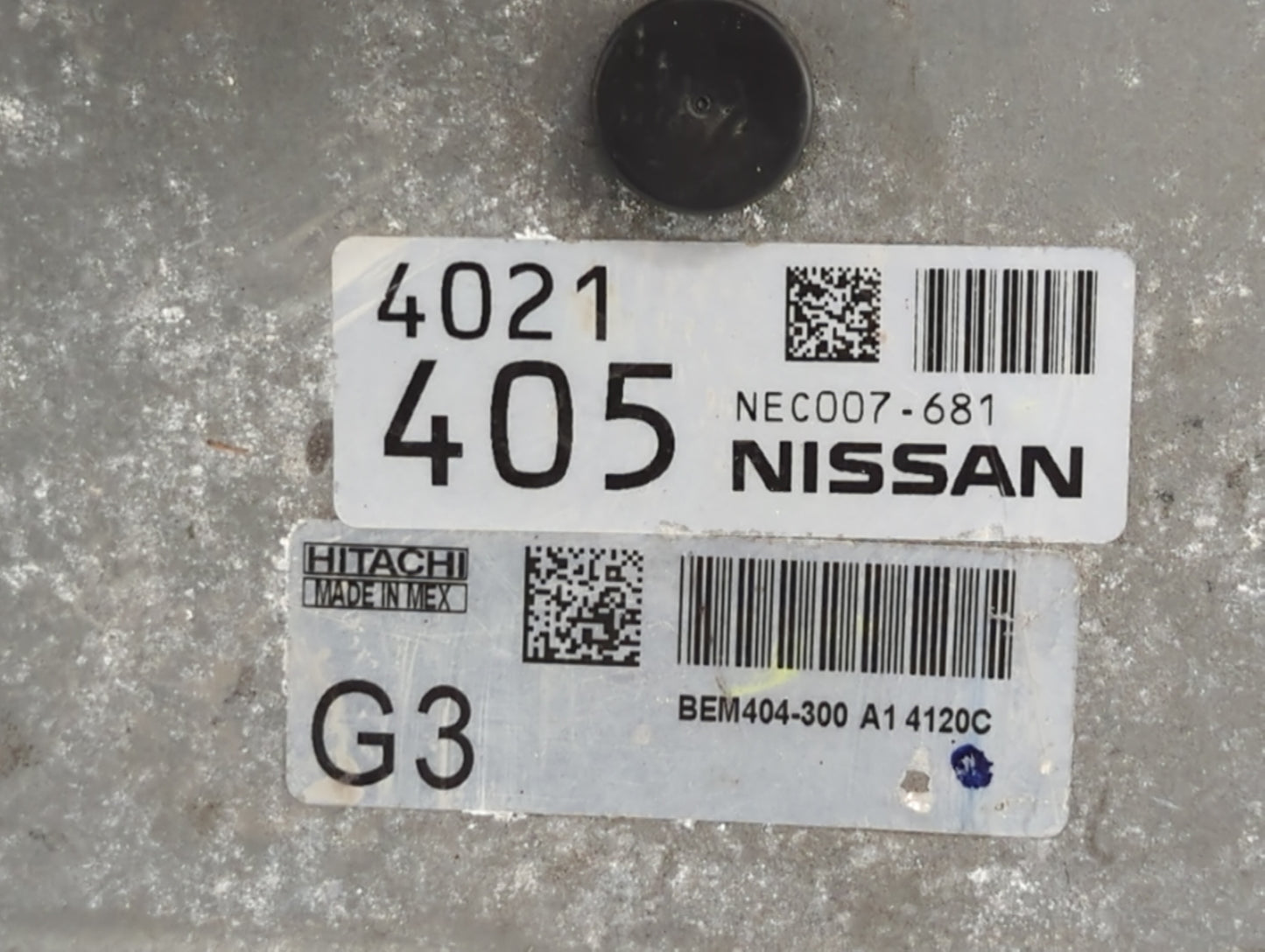 2015 Nissan Altima PCM Engine Control Computer ECU ECM PCU OEM P/N:NEC007-681 BEM404-300 A1, NEC001-666 Fits Fits 2013 2014 