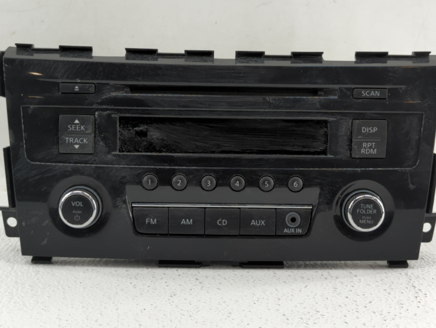 2013-2015 Nissan Altima Radio AM FM Cd Player Receiver Replacement P/N:28185 3TA0G 28185 3TB0G Fits Fits 2013 2014 2015 OEM 