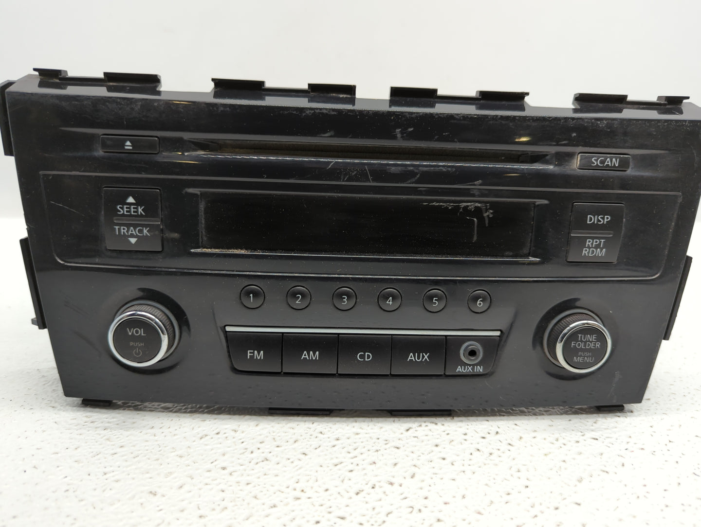 2013-2015 Nissan Altima Radio AM FM Cd Player Receiver Replacement P/N:28185 3TA0G 28185 3TB0G Fits Fits 2013 2014 2015 OEM 