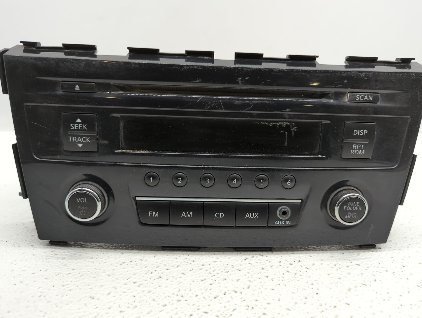 2013-2015 Nissan Altima Radio AM FM Cd Player Receiver Replacement P/N:28185 3TA0G 28185 3TB0G Fits Fits 2013 2014 2015 OEM 