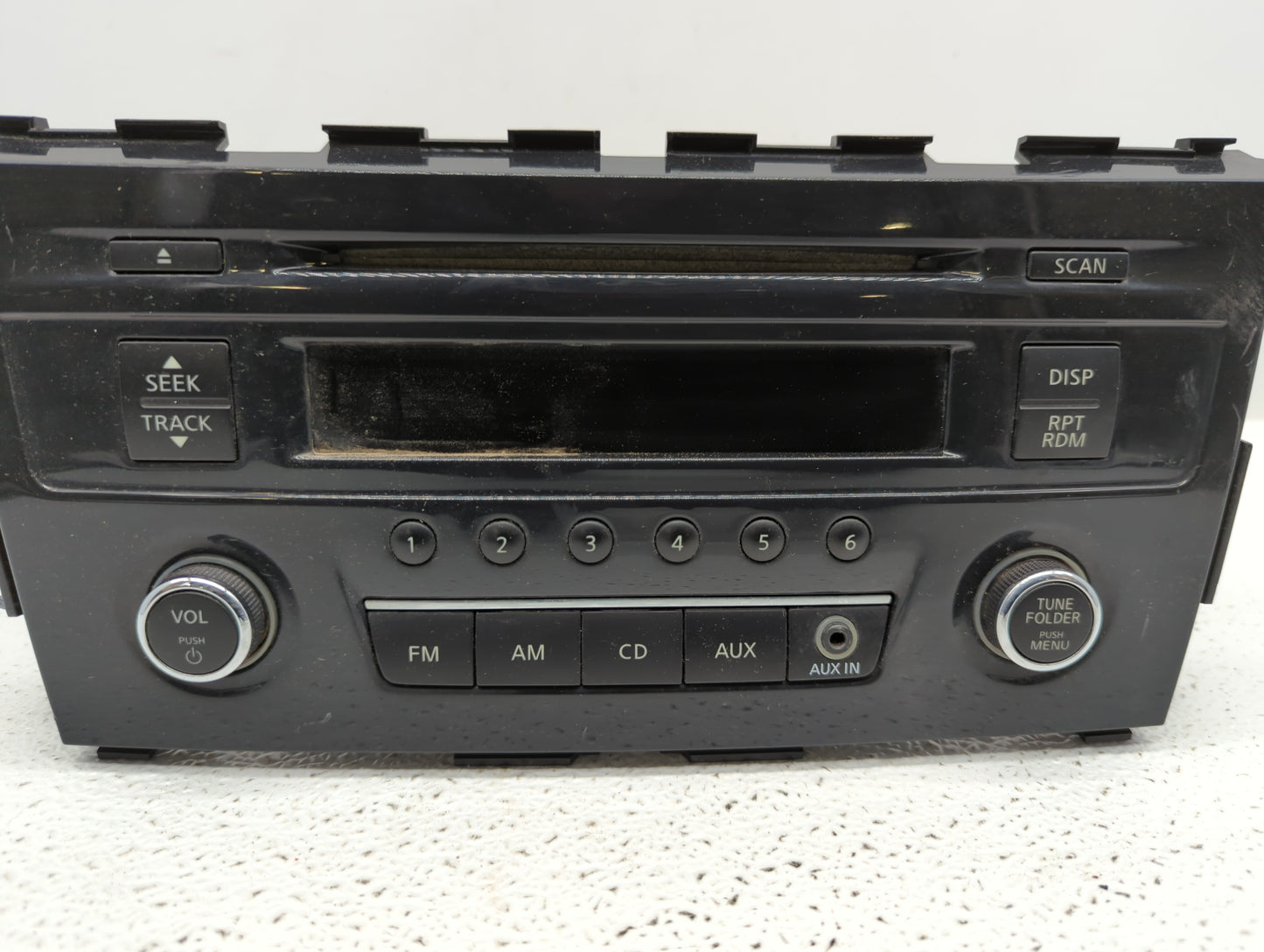 2013-2015 Nissan Altima Radio AM FM Cd Player Receiver Replacement P/N:28185 3TA0G 28185 3TB0G Fits Fits 2013 2014 2015 OEM 