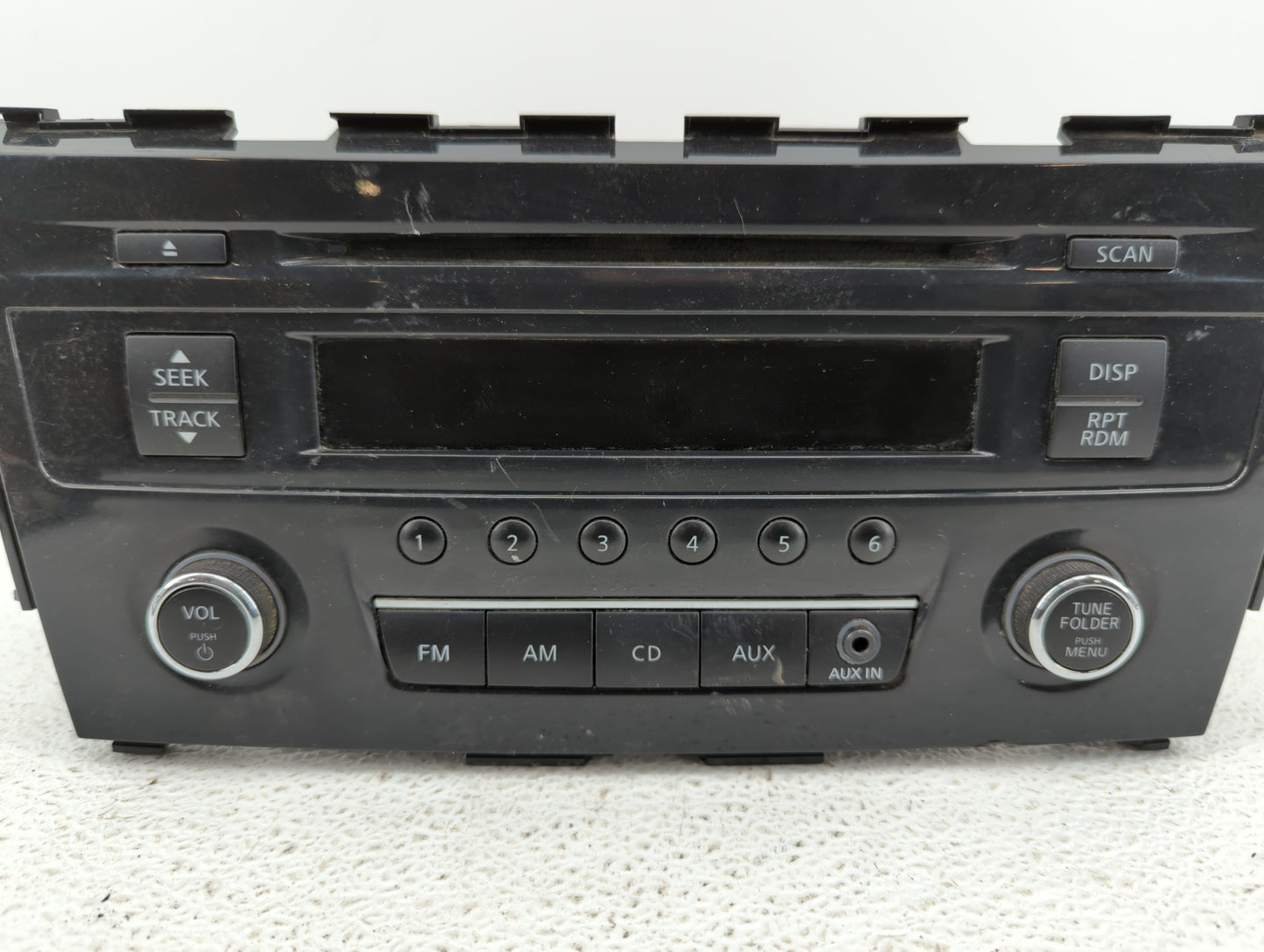 2015 Nissan Altima Radio AM FM Cd Player Receiver Replacement P/N:28185 3TB0G Fits Fits 2019 OEM Used Auto Parts - Oemusedau