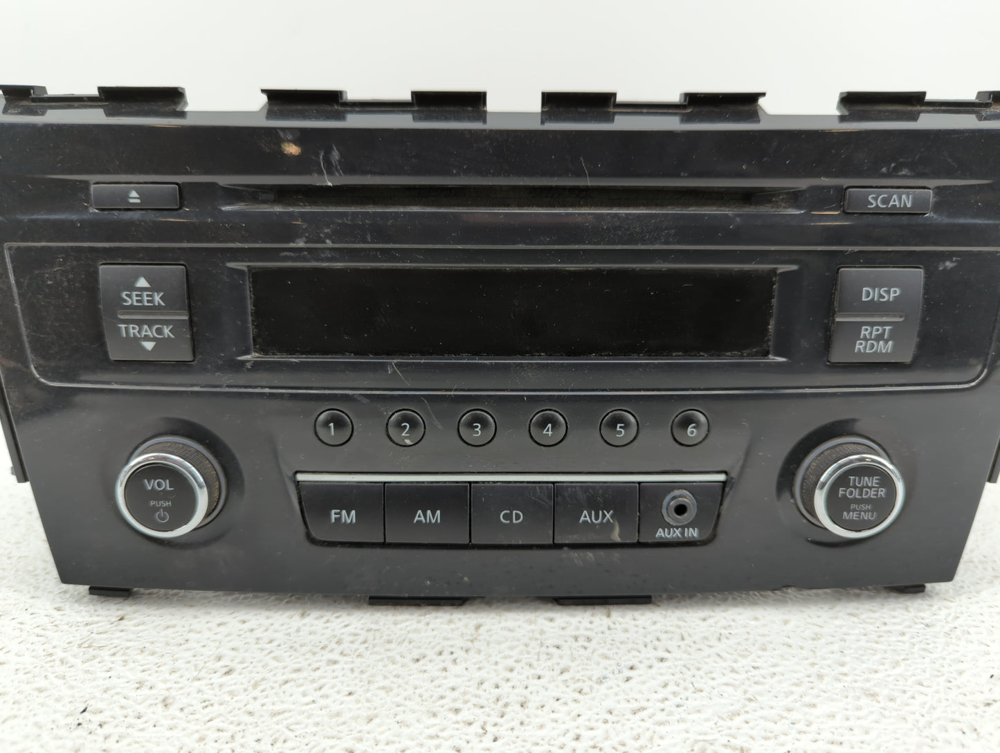 2015 Nissan Altima Radio AM FM Cd Player Receiver Replacement P/N:28185 3TB0G Fits Fits 2019 OEM Used Auto Parts - Oemusedau