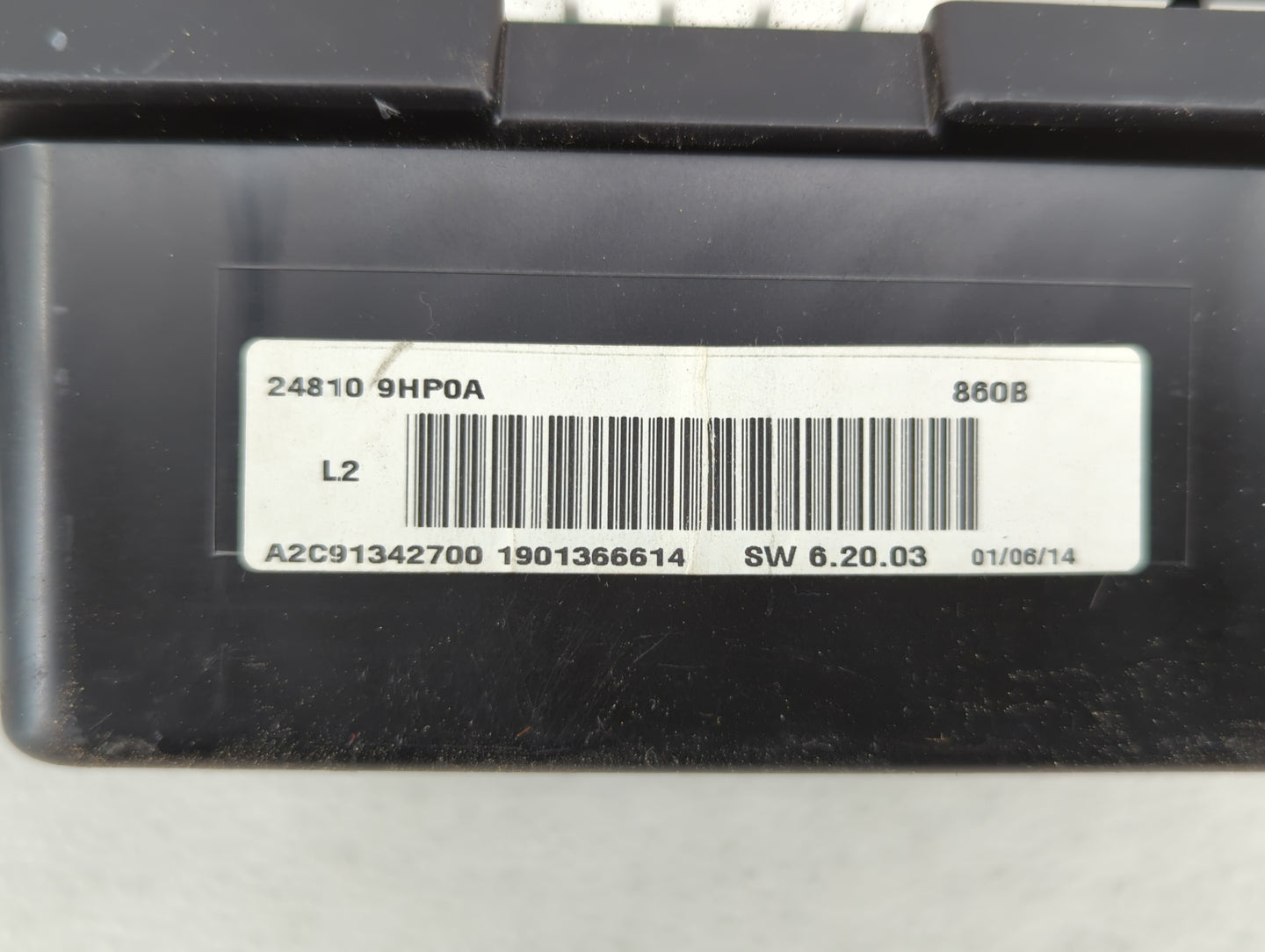 2015 Nissan Altima Instrument Cluster Speedometer Gauges P/N:24810 9HP0A B4 24810 9HP0A Fits OEM Used Auto Parts - Oemusedau