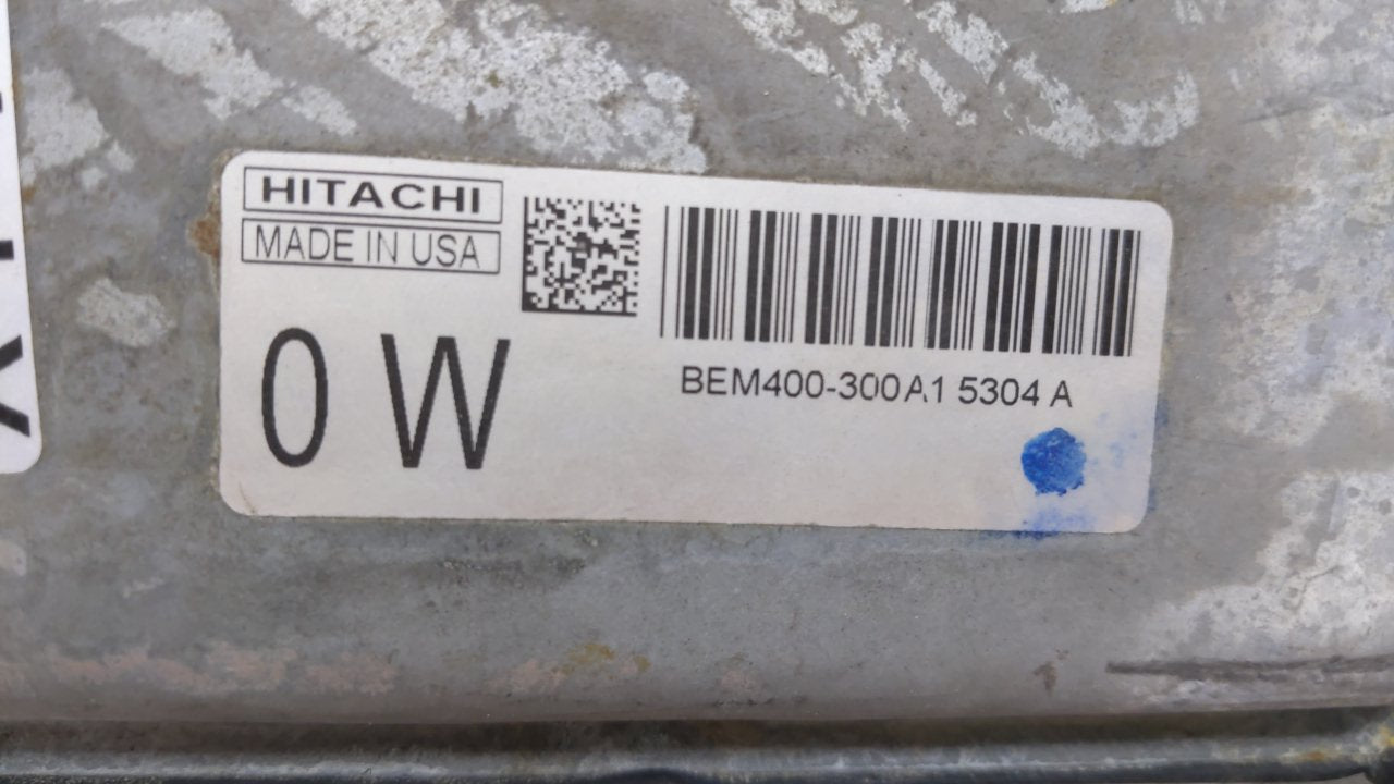 2015 Nissan Altima PCM Engine Control Computer ECU ECM PCU OEM P/N:BEM400-300 A1 Fits Fits 2013 2014 OEM Used Auto Parts - O