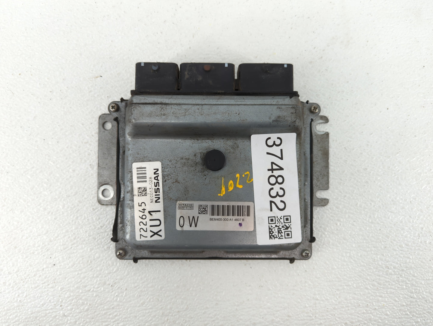 2015 Nissan Altima PCM Engine Control Computer ECU ECM PCU OEM P/N:NEC011-671 NEC010-014, NEC004-633 Fits Fits 2013 2014 OEM