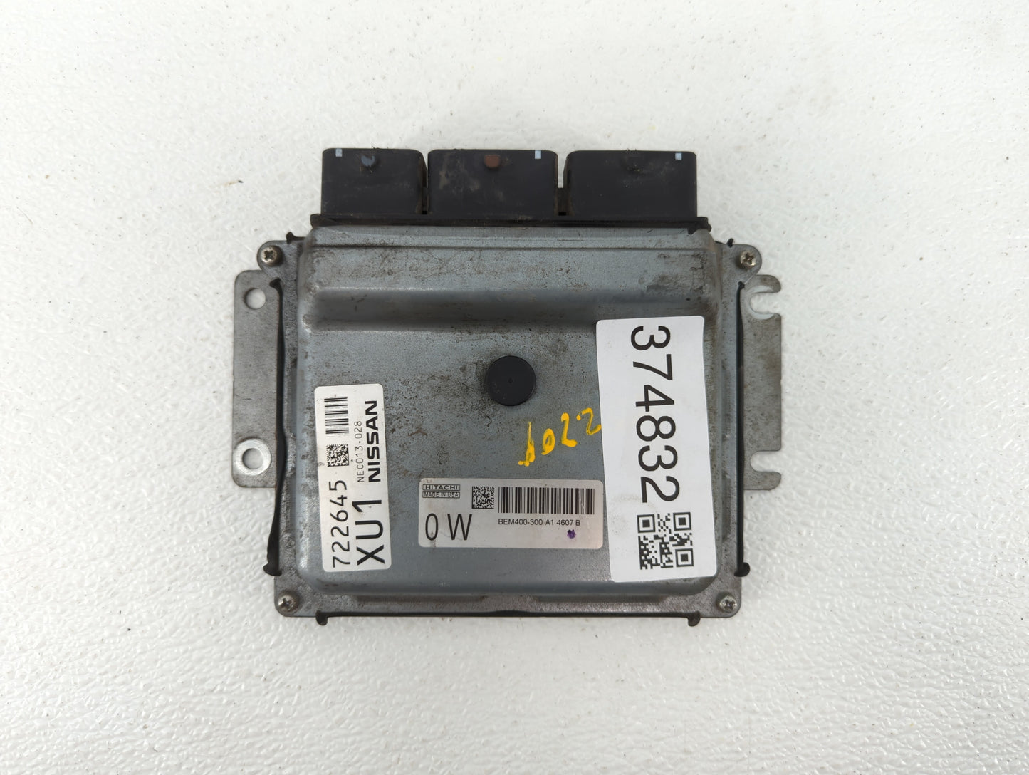 2015 Nissan Altima PCM Engine Control Computer ECU ECM PCU OEM P/N:NEC011-671 NEC010-014, NEC004-633 Fits Fits 2013 2014 OEM