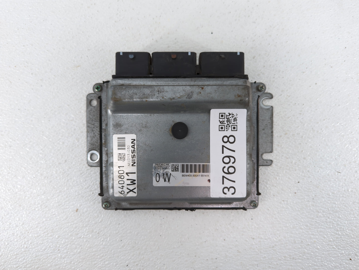 2015 Nissan Altima PCM Engine Control Computer ECU ECM PCU OEM P/N:BEM400-300 A1 NEC011-671, BEM404-300 A1 Fits Fits 2013 20