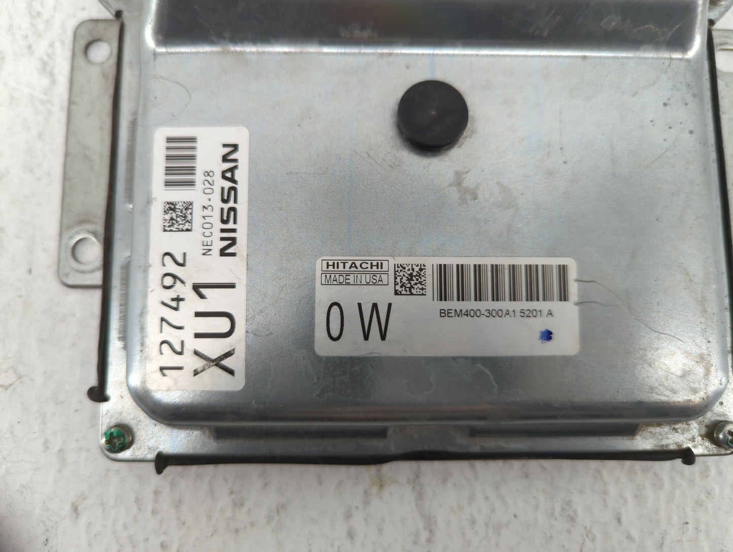 2015 Nissan Altima PCM Engine Control Computer ECU ECM PCU OEM P/N:BEM400-300 A1 NEC011-671, BEM404-300 A1 Fits Fits 2013 20