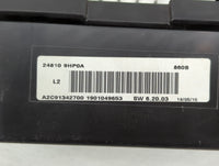 2015 Nissan Altima Instrument Cluster Speedometer Gauges P/N:24810 9HP0A B4 24810 9HP0A Fits OEM Used Auto Parts - Oemusedau