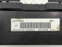 2015 Nissan Altima Instrument Cluster Speedometer Gauges P/N:24810 9HP0A B4 24810 9HP0A Fits OEM Used Auto Parts - Oemusedau