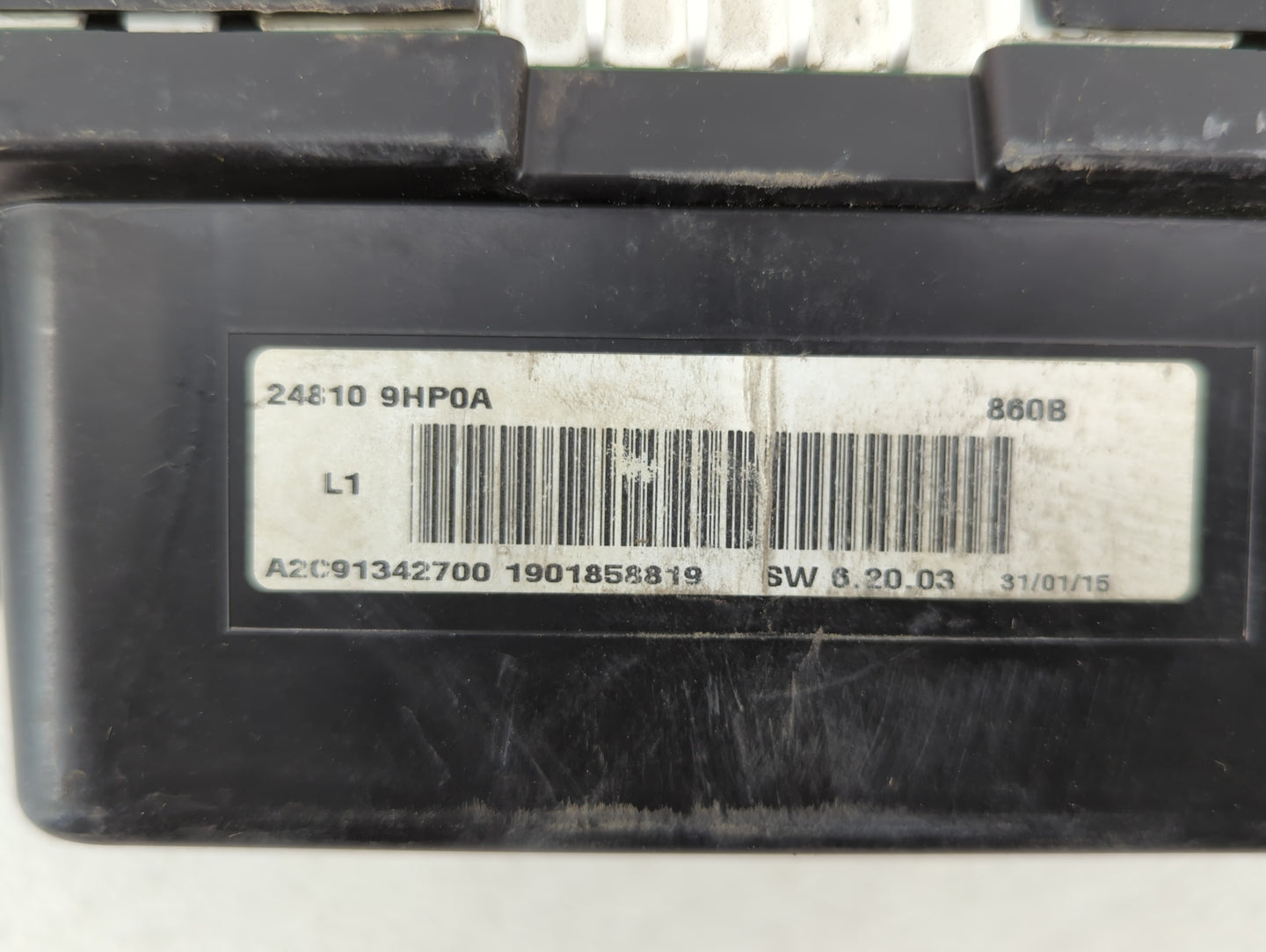 2015 Nissan Altima Instrument Cluster Speedometer Gauges P/N:24810 9HP0A Fits OEM Used Auto Parts - Oemusedautoparts1.com