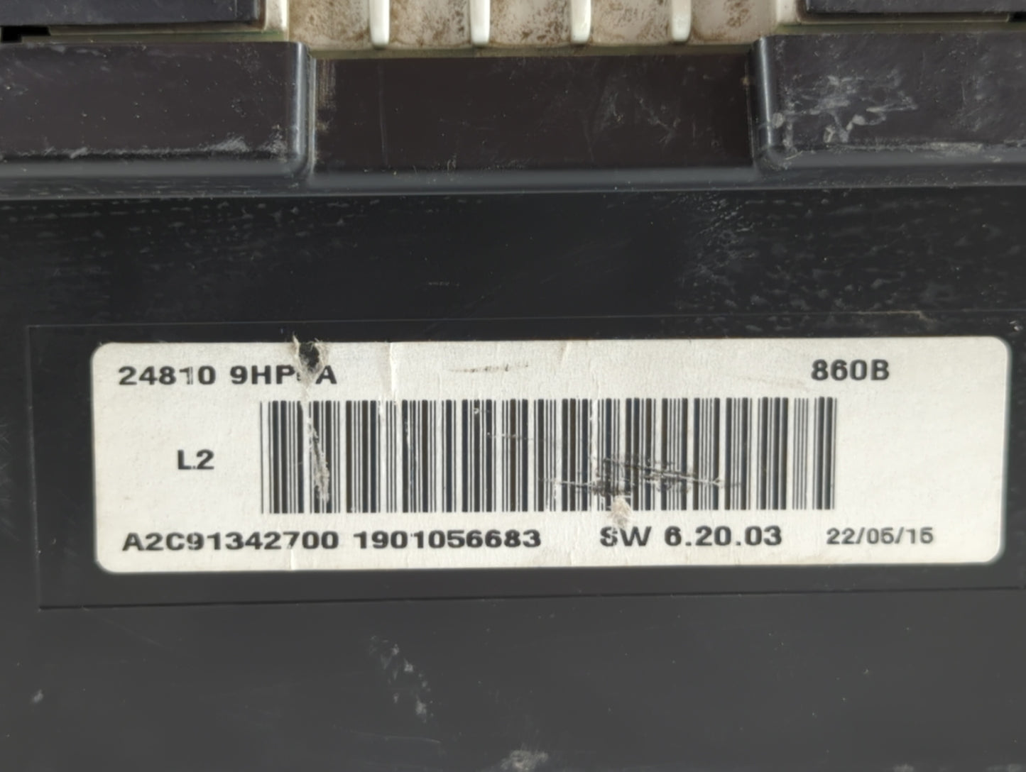 2015 Nissan Altima Instrument Cluster Speedometer Gauges P/N:24810 9HP0A B4 24810 9HP0A Fits OEM Used Auto Parts - Oemusedau
