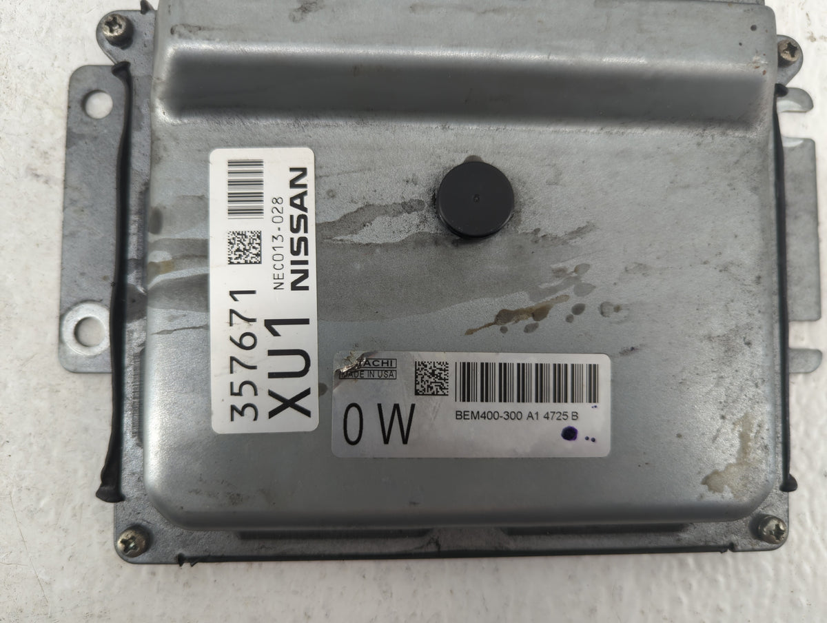 2015 Nissan Altima PCM Engine Control Computer ECU ECM PCU OEM P/N:NEC013-028 NEC004-633, BEM400-300 A1, NEC011-671 Fits 201