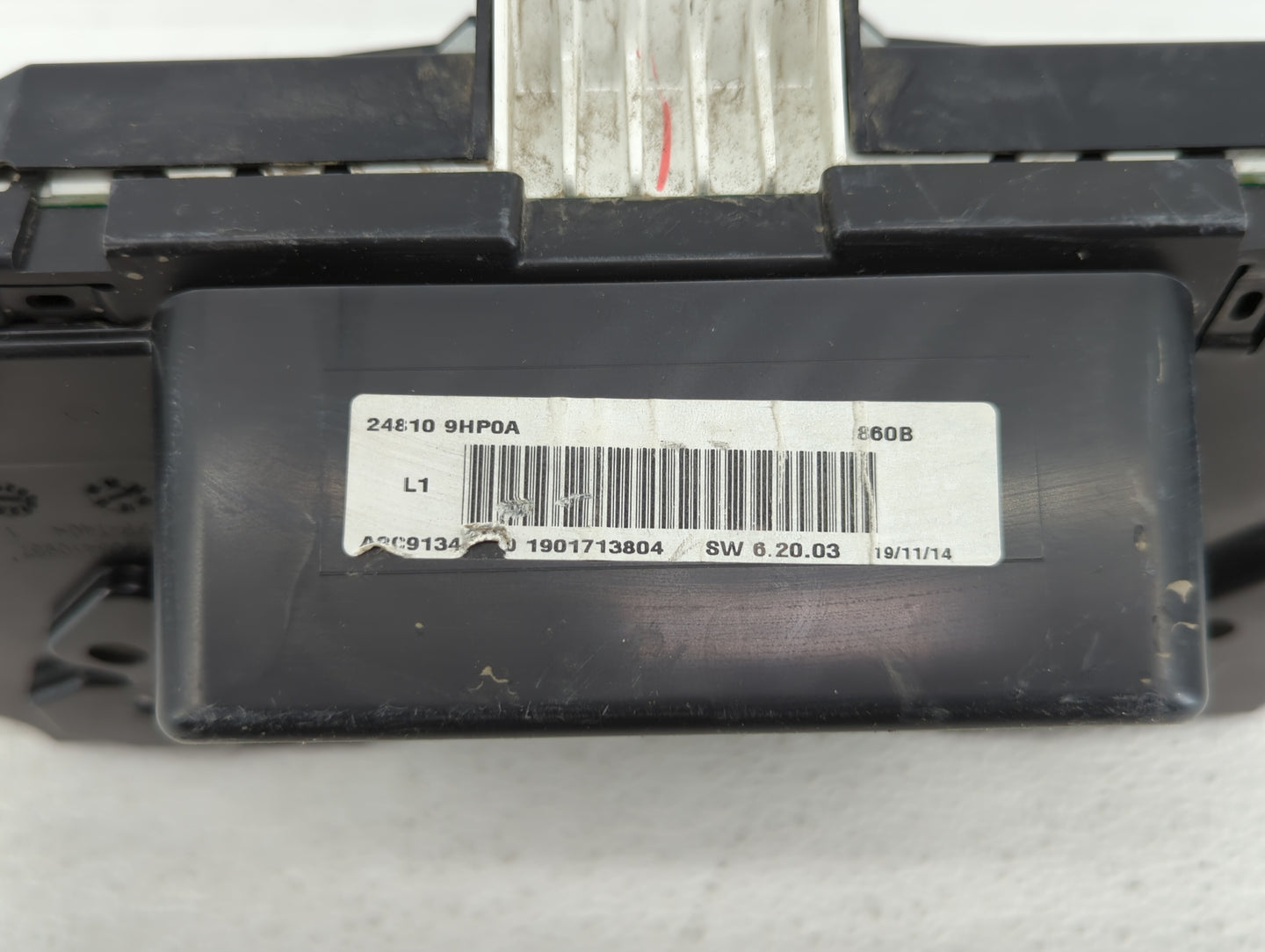 2015 Nissan Altima Instrument Cluster Speedometer Gauges P/N:24810 9HP0A Fits OEM Used Auto Parts - Oemusedautoparts1.com