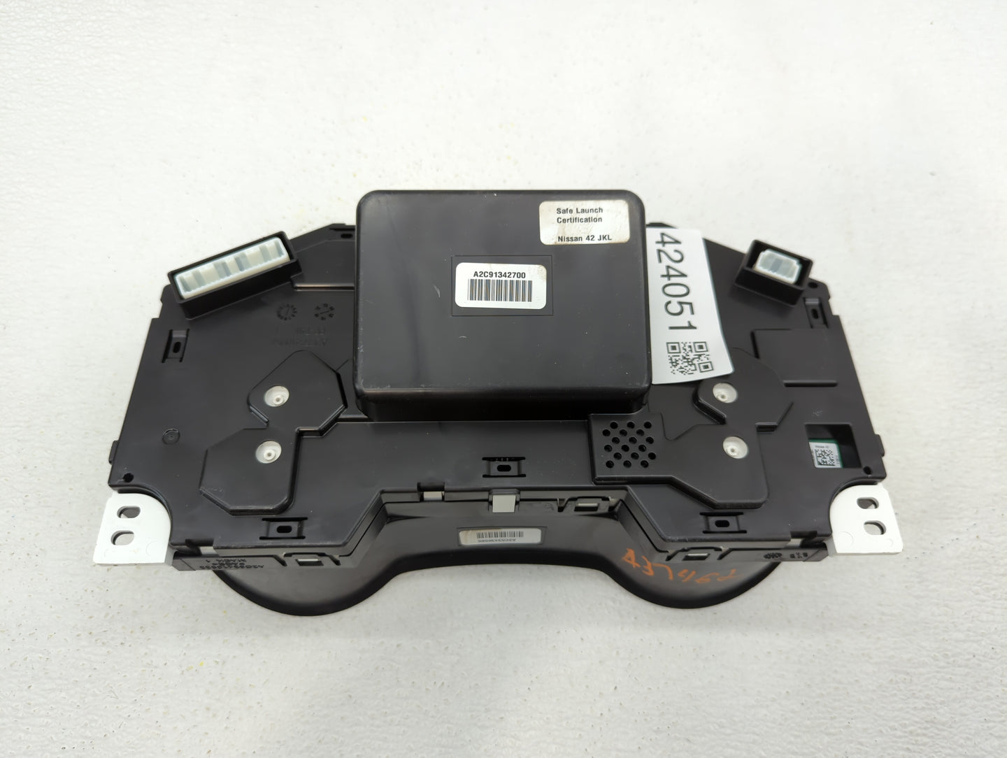 2015 Nissan Altima Instrument Cluster Speedometer Gauges P/N:24810 9HP0A Fits OEM Used Auto Parts - Oemusedautoparts1.com