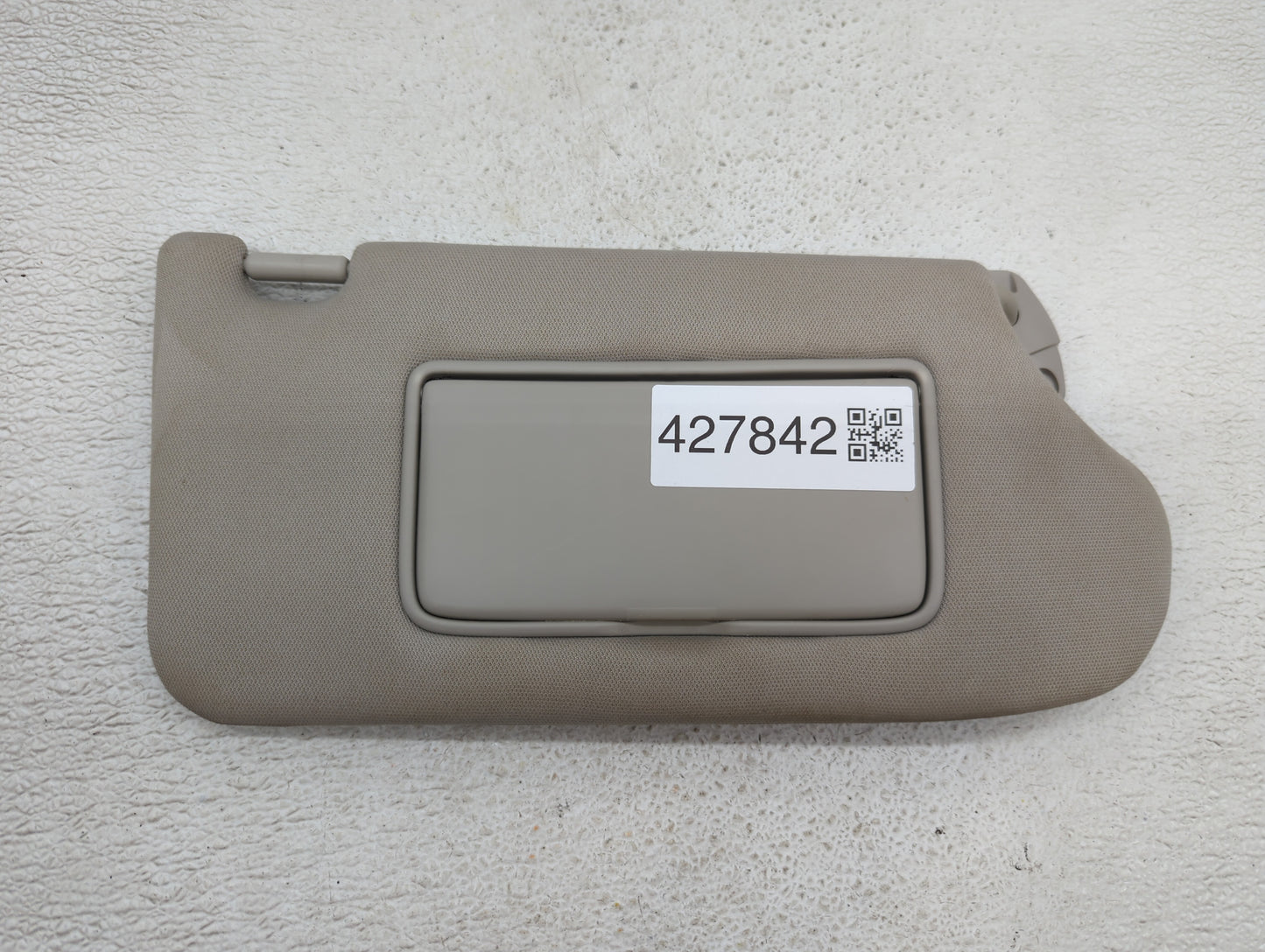 2013-2017 Nissan Altima Sun Visor Shade Replacement Passenger Right Mirror Fits Fits 2013 2014 2015 2016 2017 OEM Used Auto 