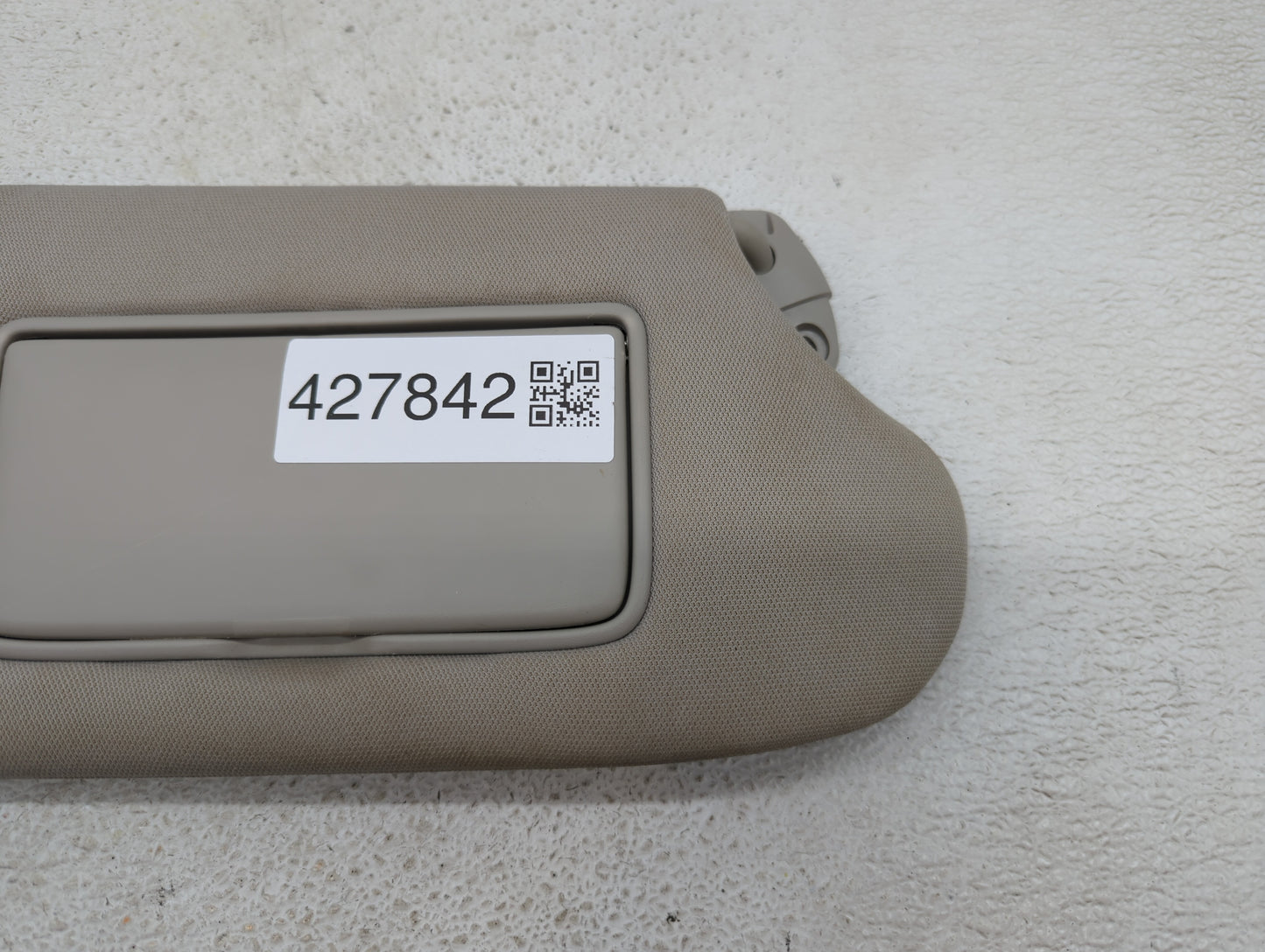 2013-2017 Nissan Altima Sun Visor Shade Replacement Passenger Right Mirror Fits Fits 2013 2014 2015 2016 2017 OEM Used Auto 