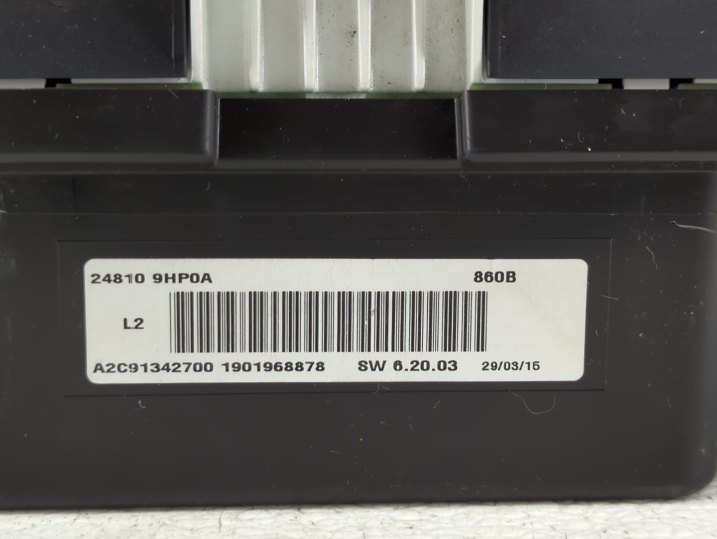 2015 Nissan Altima Instrument Cluster Speedometer Gauges P/N:24810 9HP0A Fits OEM Used Auto Parts - Oemusedautoparts1.com