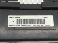 2015 Nissan Altima Instrument Cluster Speedometer Gauges P/N:24810 9HP0A Fits OEM Used Auto Parts - Oemusedautoparts1.com