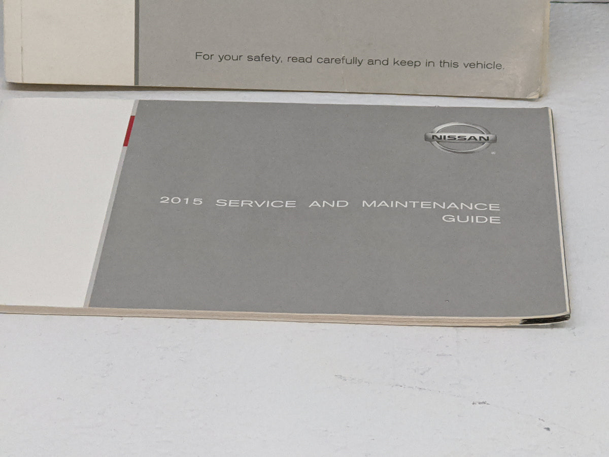 2015 Nissan Altima Owners Manual Book Guide P/N:OM15EA 0L33U3 OEM Used Auto Parts - Oemusedautoparts1.com