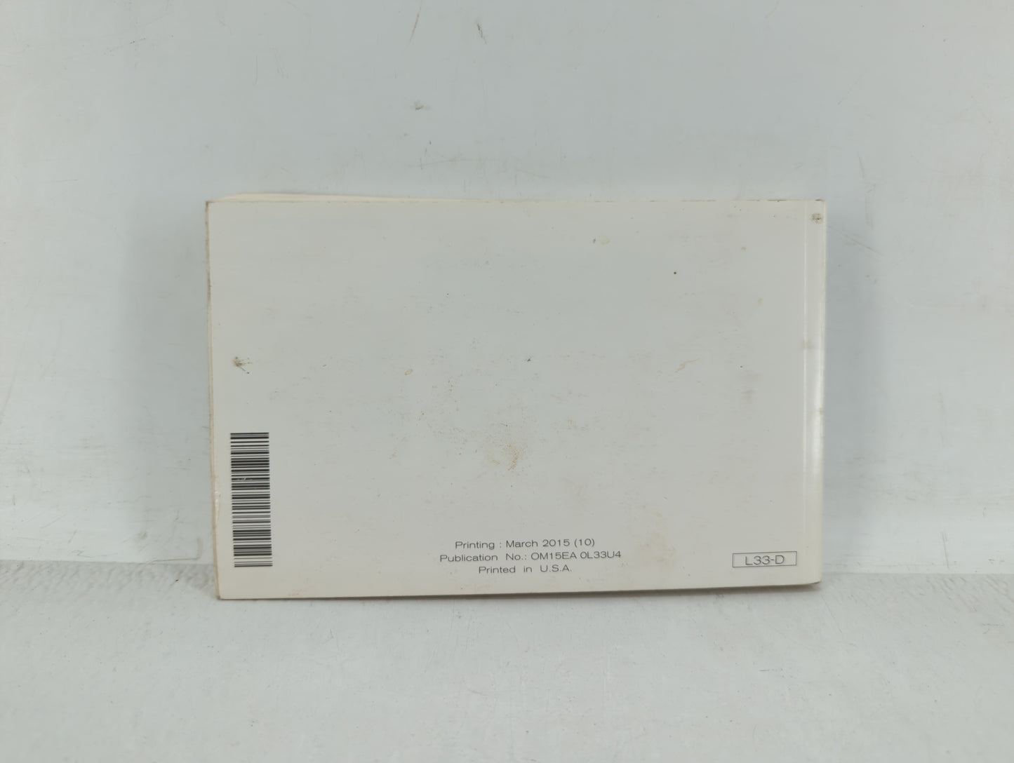 2015 Nissan Altima Owners Manual Book Guide OEM Used Auto Parts - Oemusedautoparts1.com