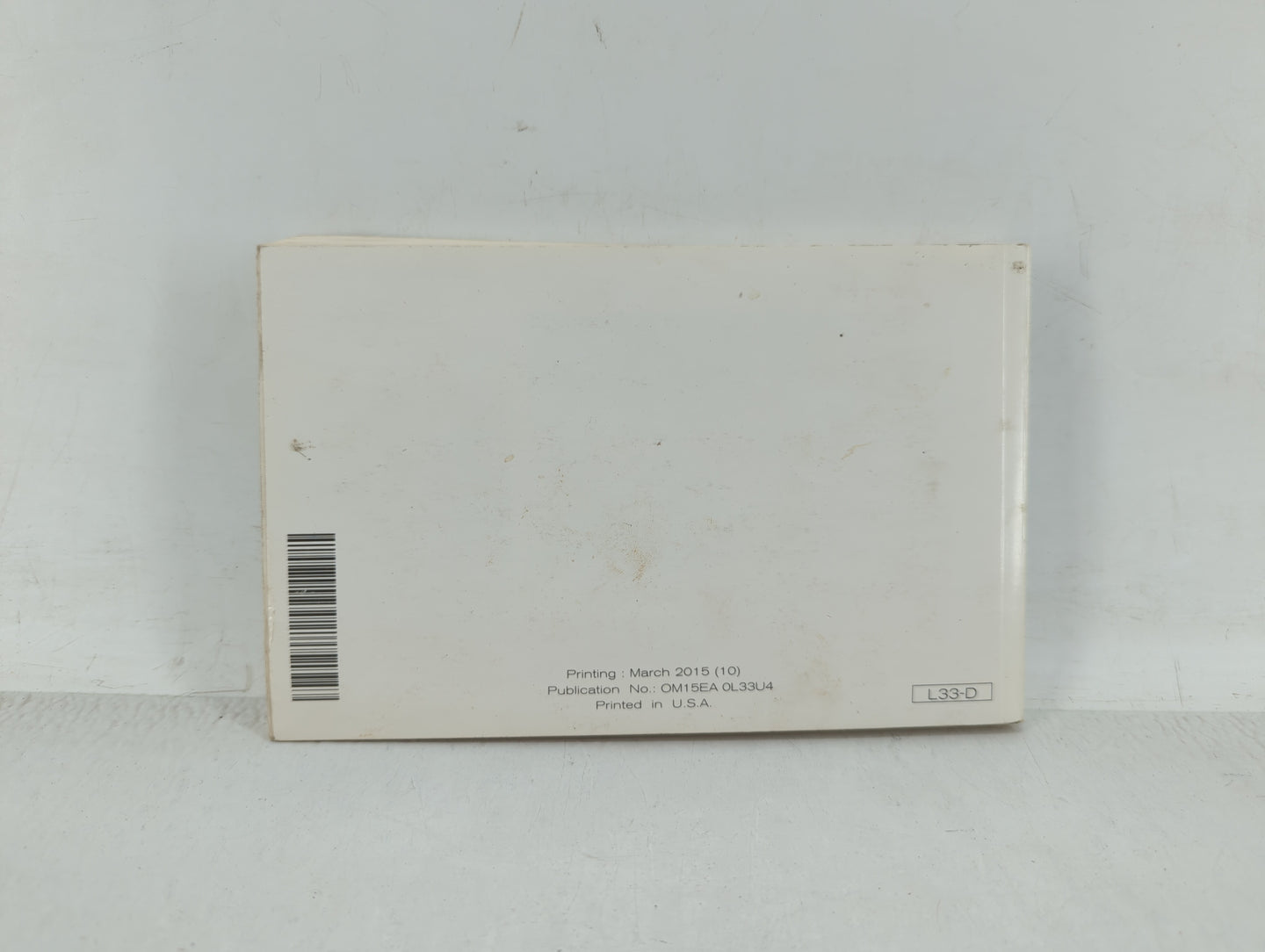 2015 Nissan Altima Owners Manual Book Guide OEM Used Auto Parts - Oemusedautoparts1.com