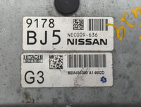 2015 Nissan Altima PCM Engine Control Computer ECU ECM PCU OEM P/N:NEC009-636 NEC017-055, NEC009-638 Fits Fits 2013 2014 OEM