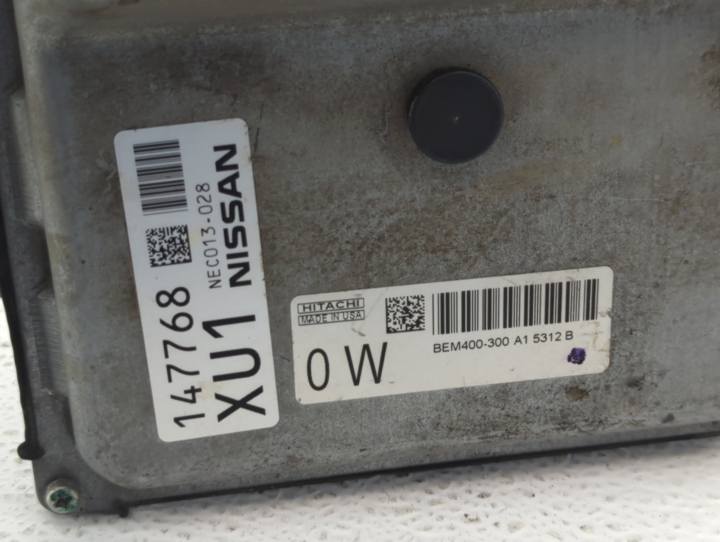 2015 Nissan Altima PCM Engine Control Computer ECU ECM PCU OEM P/N:NEC013-027 NEC005-665, NEC009-636 Fits Fits 2013 2014 OEM