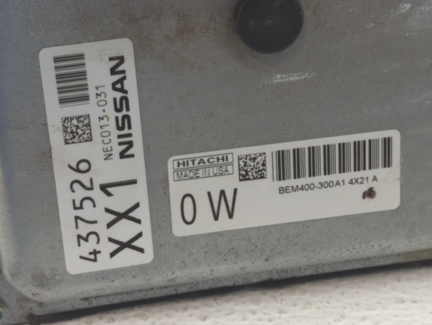 2015 Nissan Altima PCM Engine Control Computer ECU ECM PCU OEM P/N:NEC013-031 NEC013-027, NEC005-665 Fits Fits 2013 2014 OEM