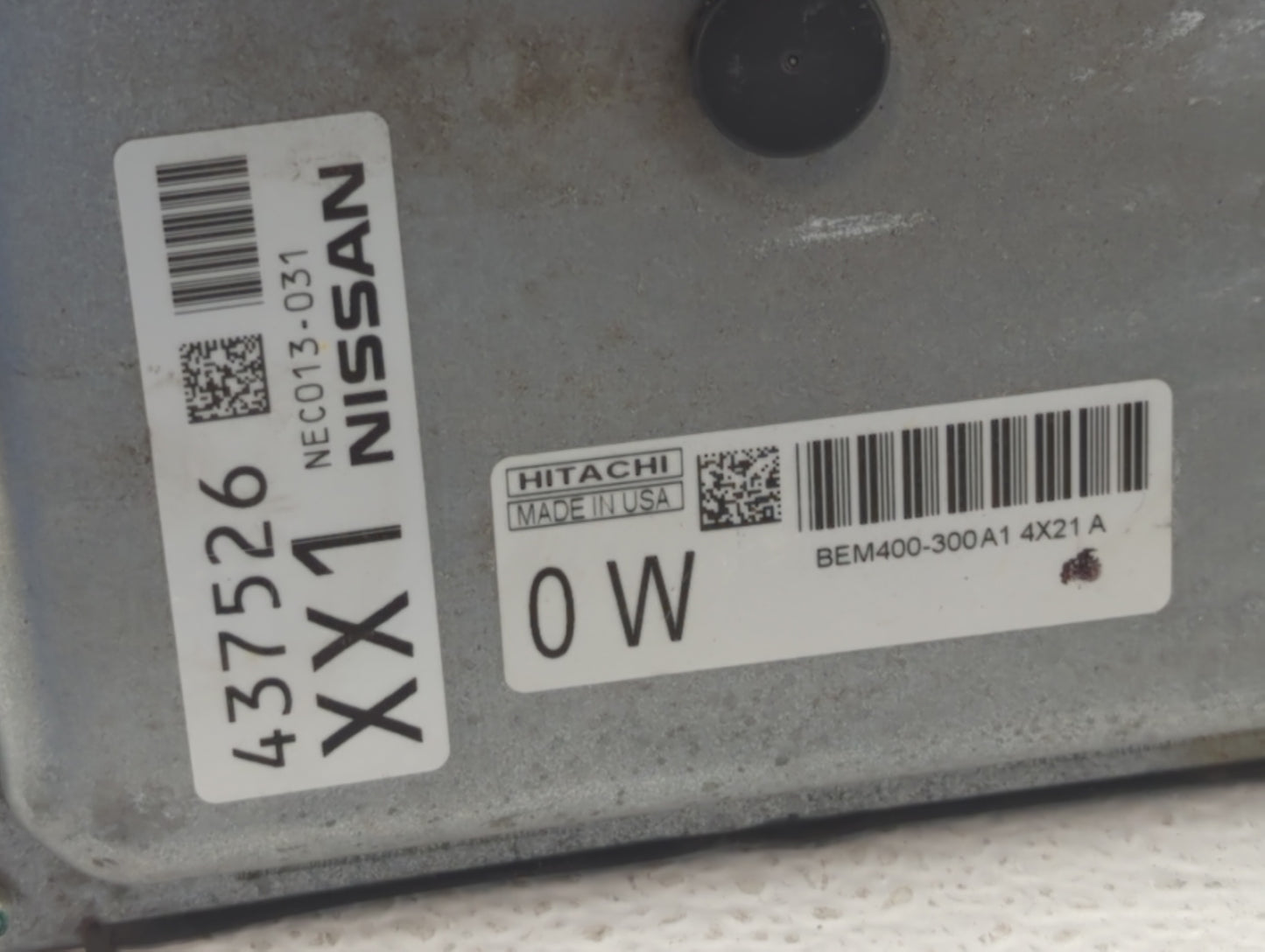 2015 Nissan Altima PCM Engine Control Computer ECU ECM PCU OEM P/N:NEC013-031 NEC013-027, NEC005-665 Fits Fits 2013 2014 OEM