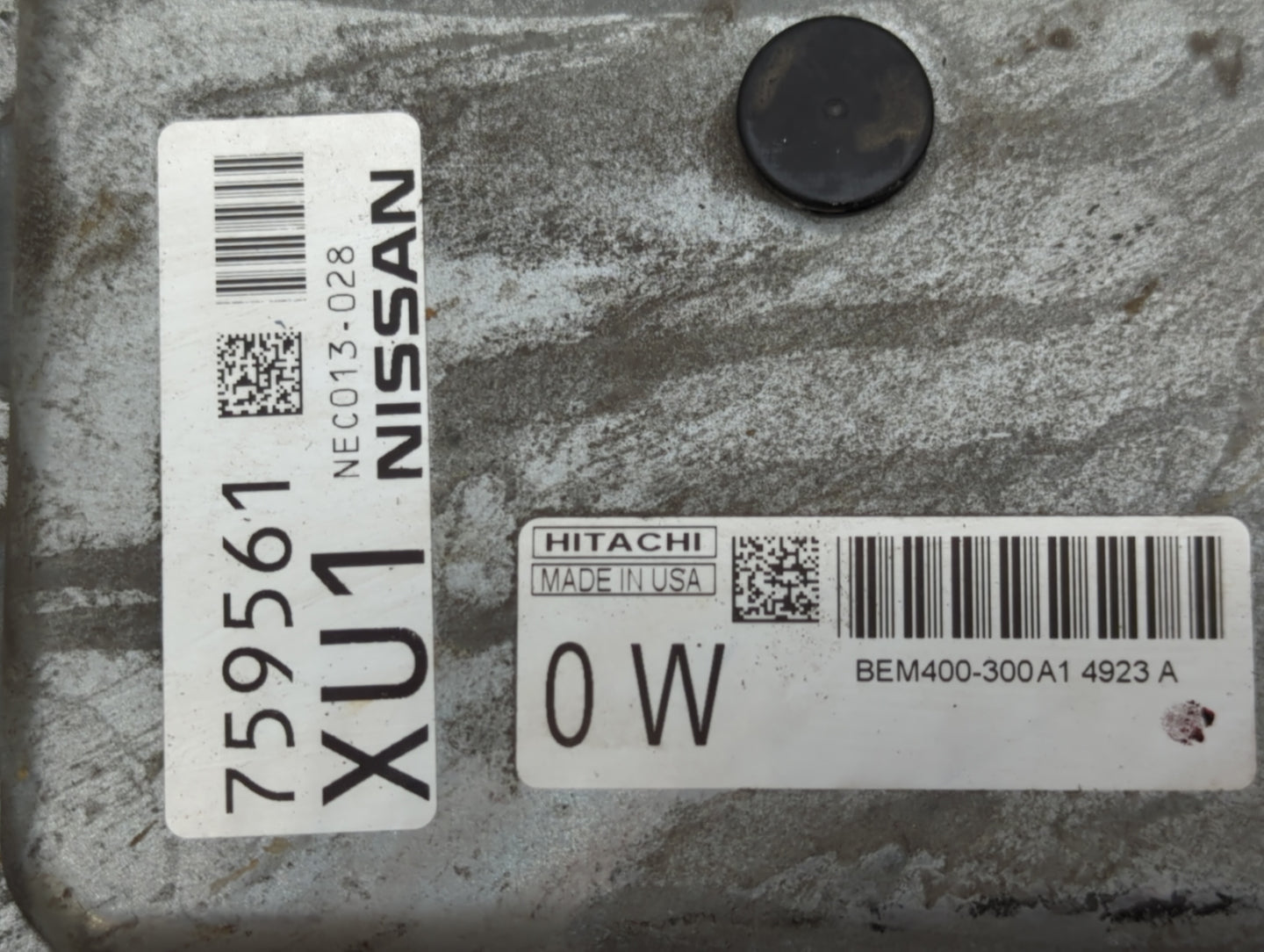 2015 Nissan Altima PCM Engine Control Computer ECU ECM PCU OEM P/N:NEC013-031 NEC013-027, NEC005-665 Fits Fits 2013 2014 OEM