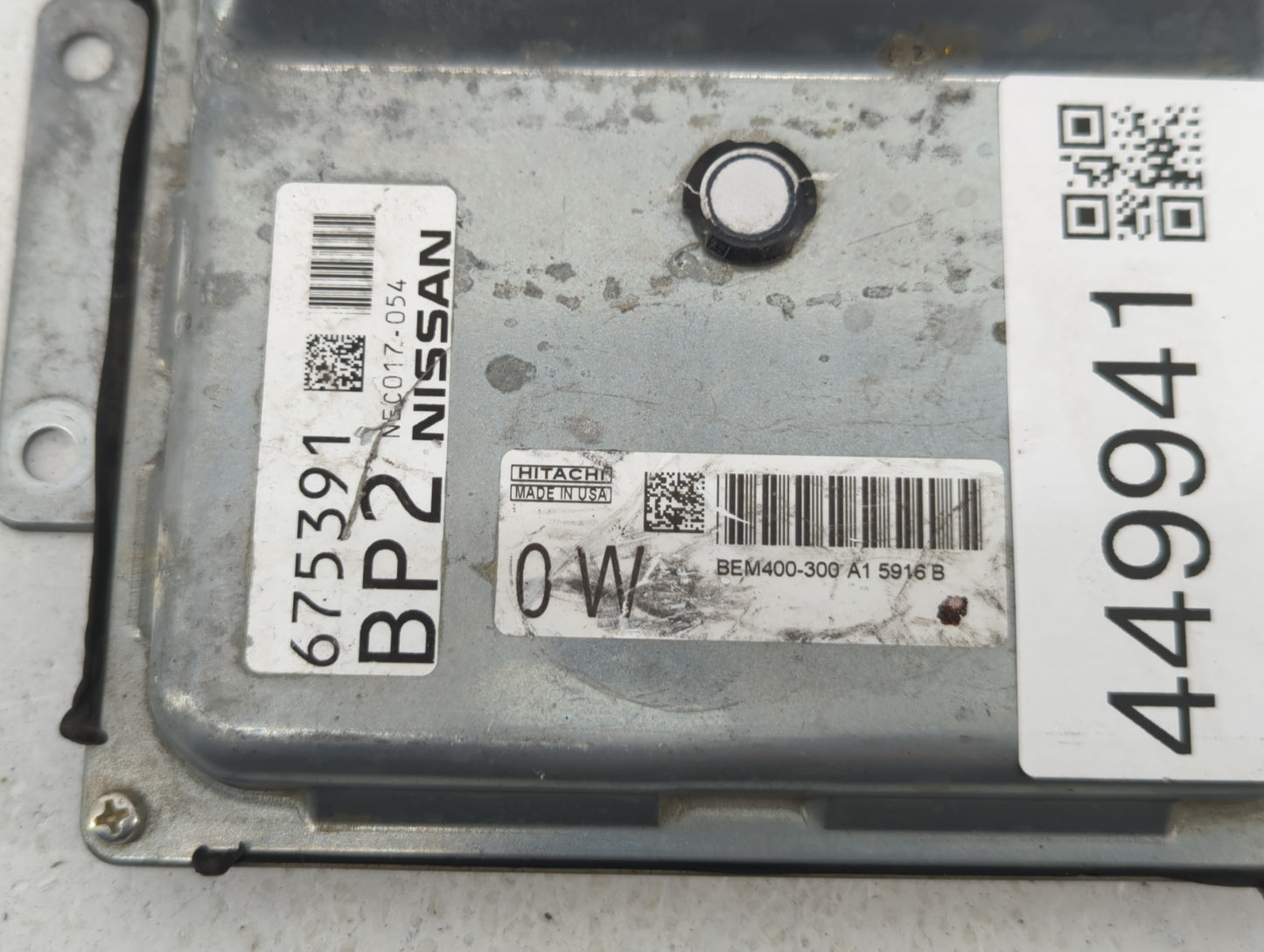 2015 Nissan Altima PCM Engine Control Computer ECU ECM PCU OEM P/N:NEC017-054 NEC013-031, NEC013-027 Fits Fits 2013 2014 OEM