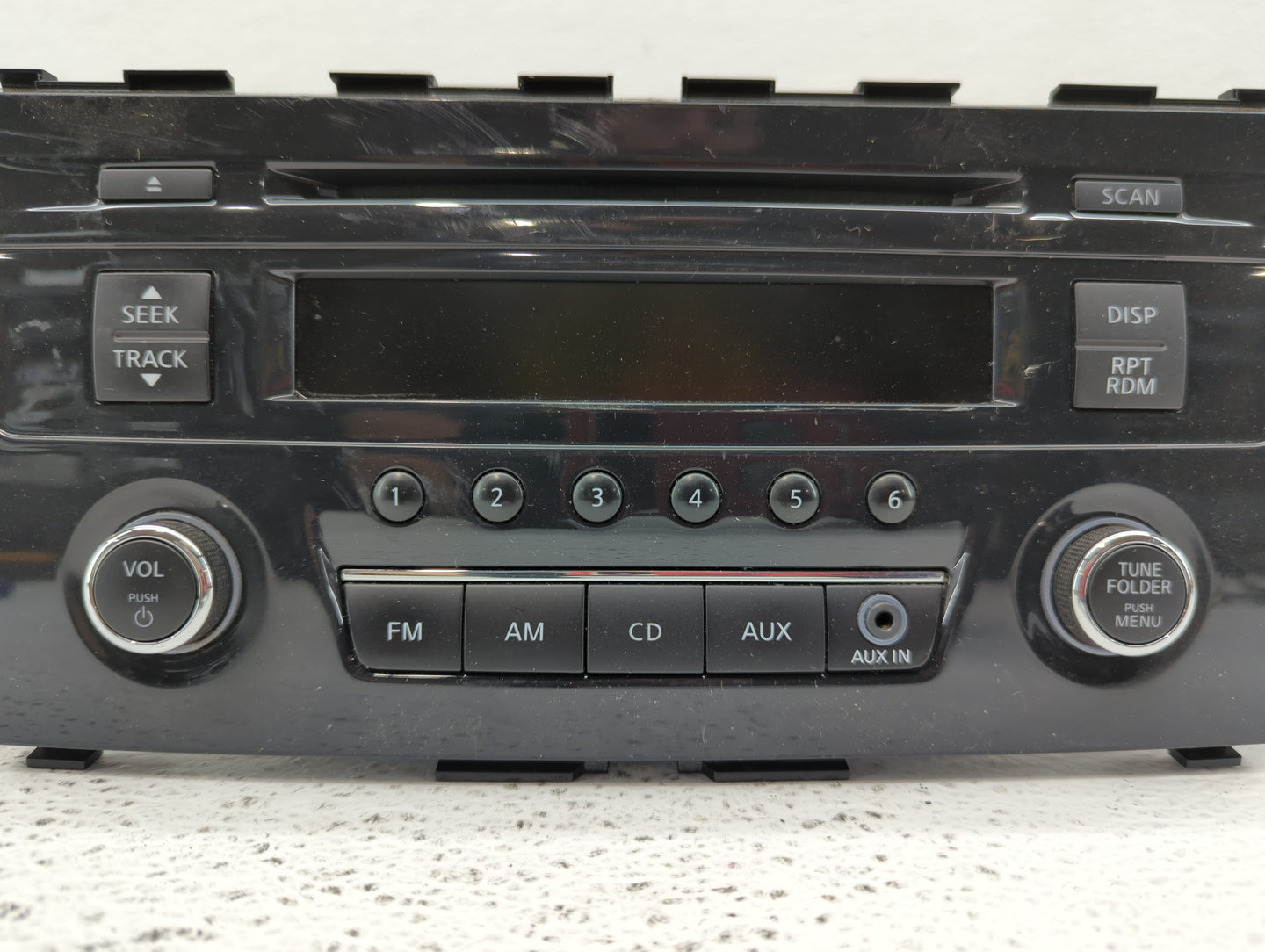 2013-2015 Nissan Altima Am Fm Cd Player Radio Receiver - Oemusedautoparts1.com