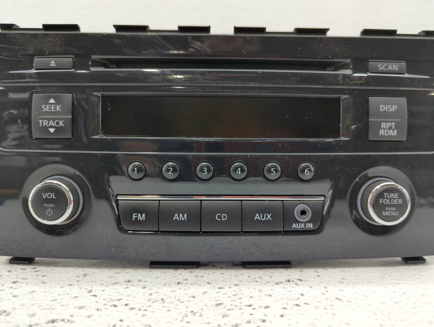 2013-2015 Nissan Altima Am Fm Cd Player Radio Receiver - Oemusedautoparts1.com