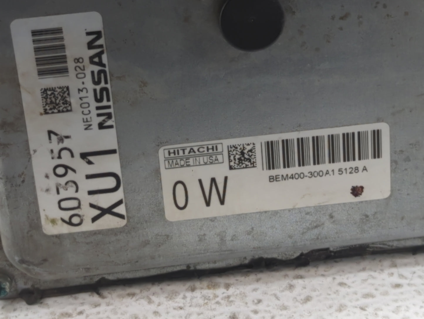 2015 Nissan Altima PCM Engine Control Computer ECU ECM PCU OEM P/N:NEC013-028 NEC007-682, NEC010-013 Fits Fits 2013 2014 OEM