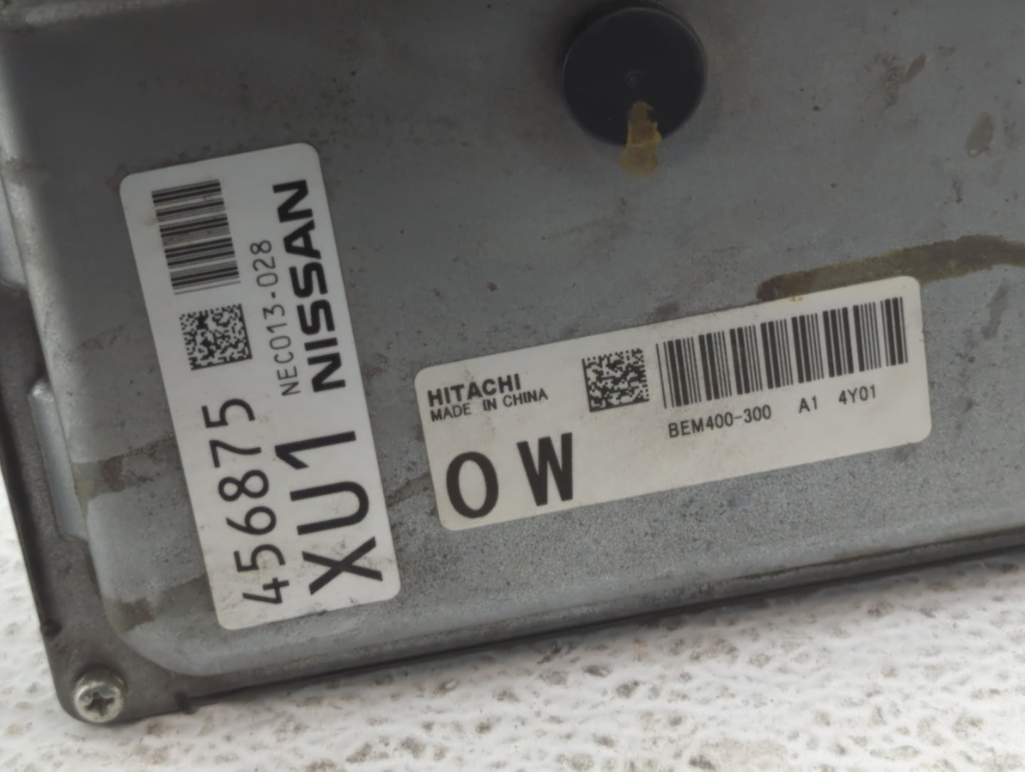 2015 Nissan Altima PCM Engine Control Computer ECU ECM PCU OEM P/N:NEC013-028 NEC007-682, NEC010-013 Fits Fits 2013 2014 OEM