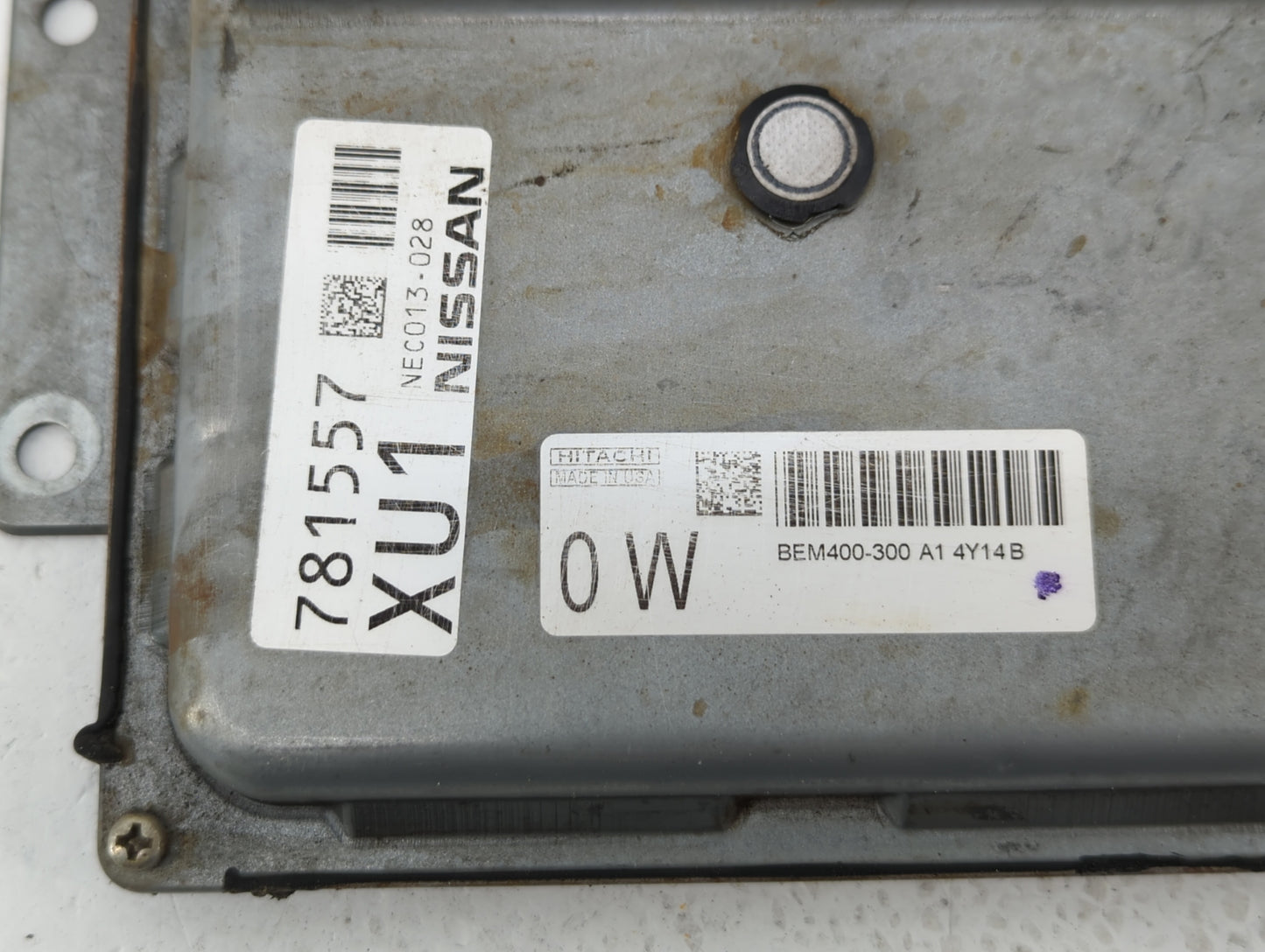 2015 Nissan Altima PCM Engine Control Computer ECU ECM PCU OEM P/N:NEC013-028 NEC006-621, NEC007-679 Fits Fits 2013 2014 OEM