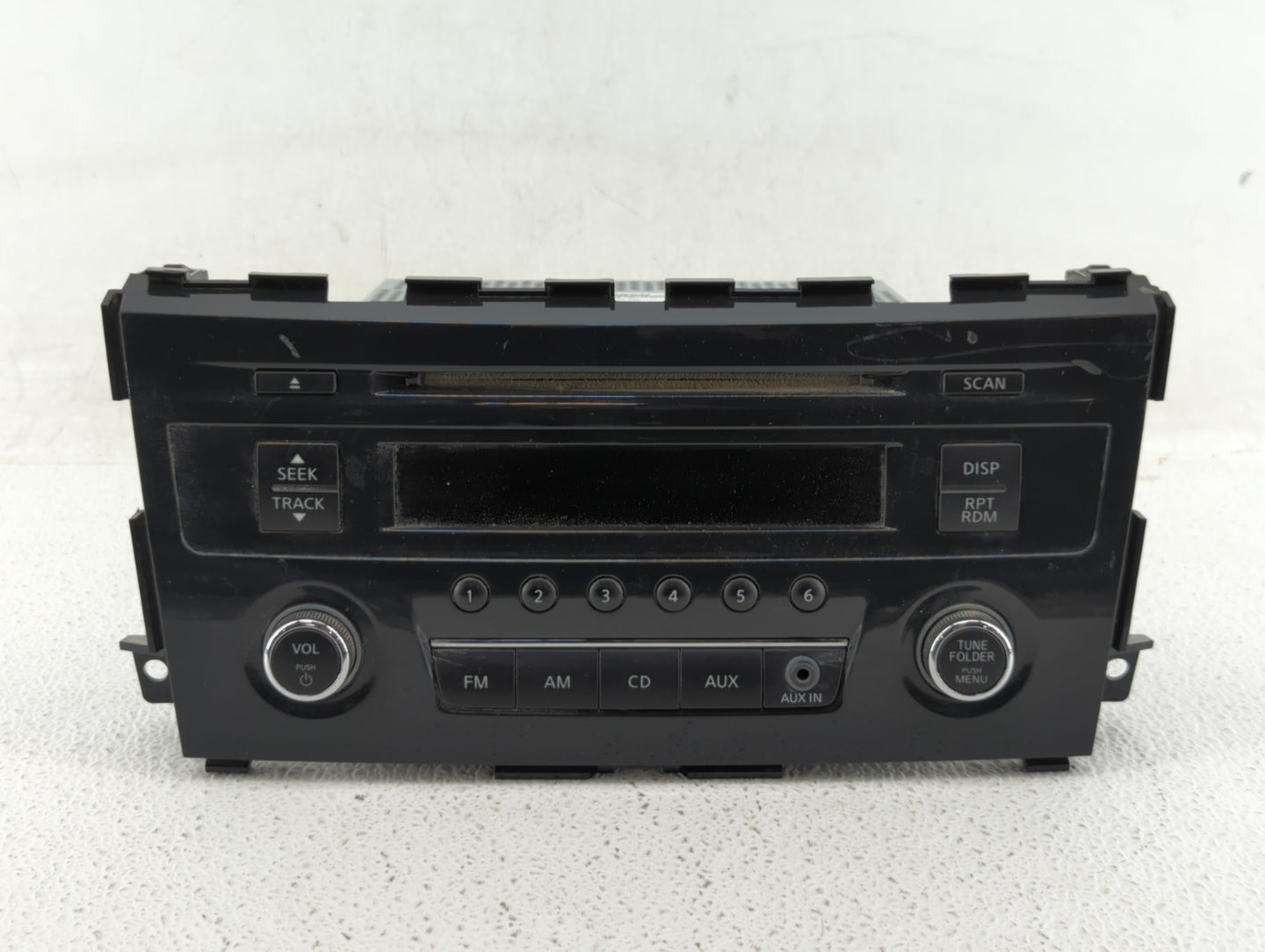 2013-2015 Nissan Altima Radio AM FM Cd Player Receiver Replacement P/N:28185 3TB0G 28185 3TA0G Fits Fits 2013 2014 2015 OEM 