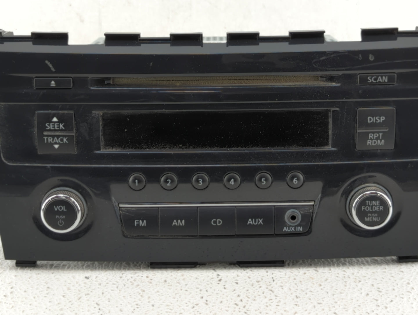 2013-2015 Nissan Altima Radio AM FM Cd Player Receiver Replacement P/N:28185 3TB0G 28185 3TA0G Fits Fits 2013 2014 2015 OEM 