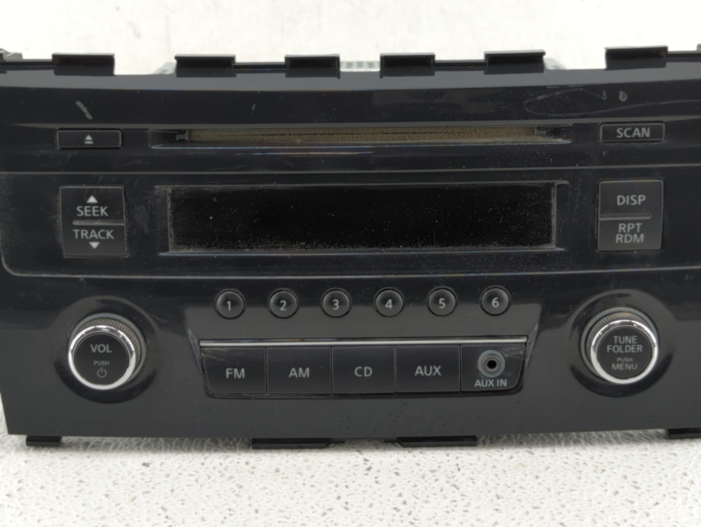 2013-2015 Nissan Altima Radio AM FM Cd Player Receiver Replacement P/N:28185 3TB0G 28185 3TA0G Fits Fits 2013 2014 2015 OEM 