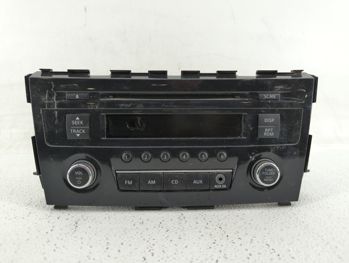 2013-2015 Nissan Altima Radio AM FM Cd Player Receiver Replacement P/N:28185 3TB0G 28185 3TA0G Fits Fits 2013 2014 2015 OEM 
