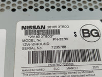 2013-2015 Nissan Altima Radio AM FM Cd Player Receiver Replacement P/N:28185 3TB0G 28185 3TA0G Fits Fits 2013 2014 2015 OEM 