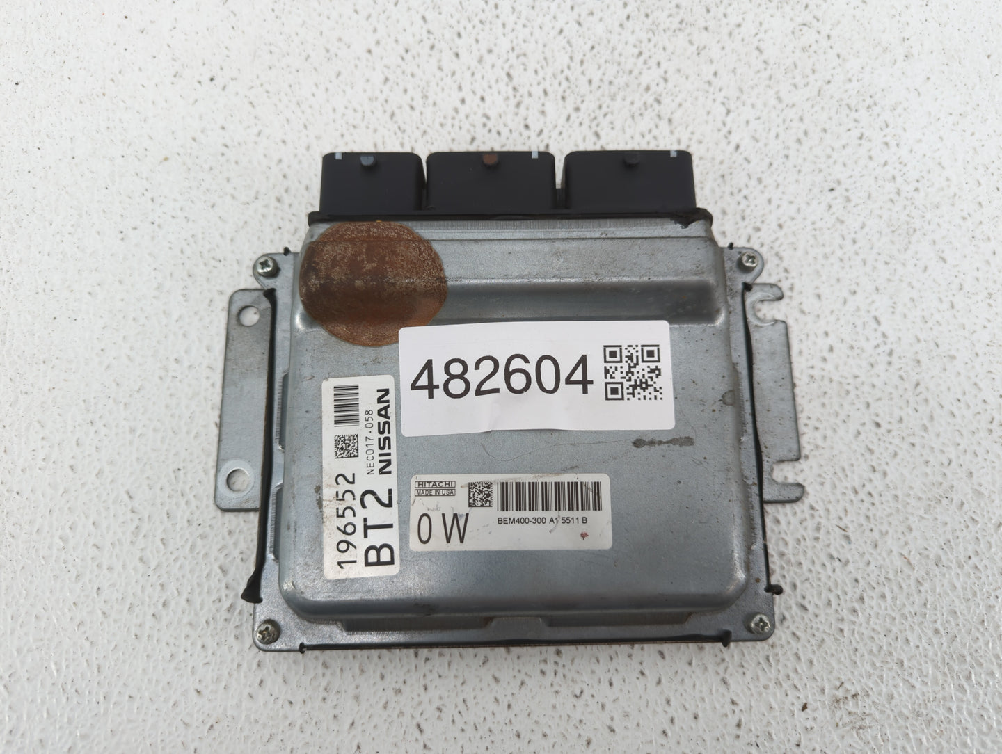 2015 Nissan Altima PCM Engine Control Computer ECU ECM PCU OEM P/N:NEC017-058 NEC005-664, NEC013-028 Fits Fits 2013 2014 OEM