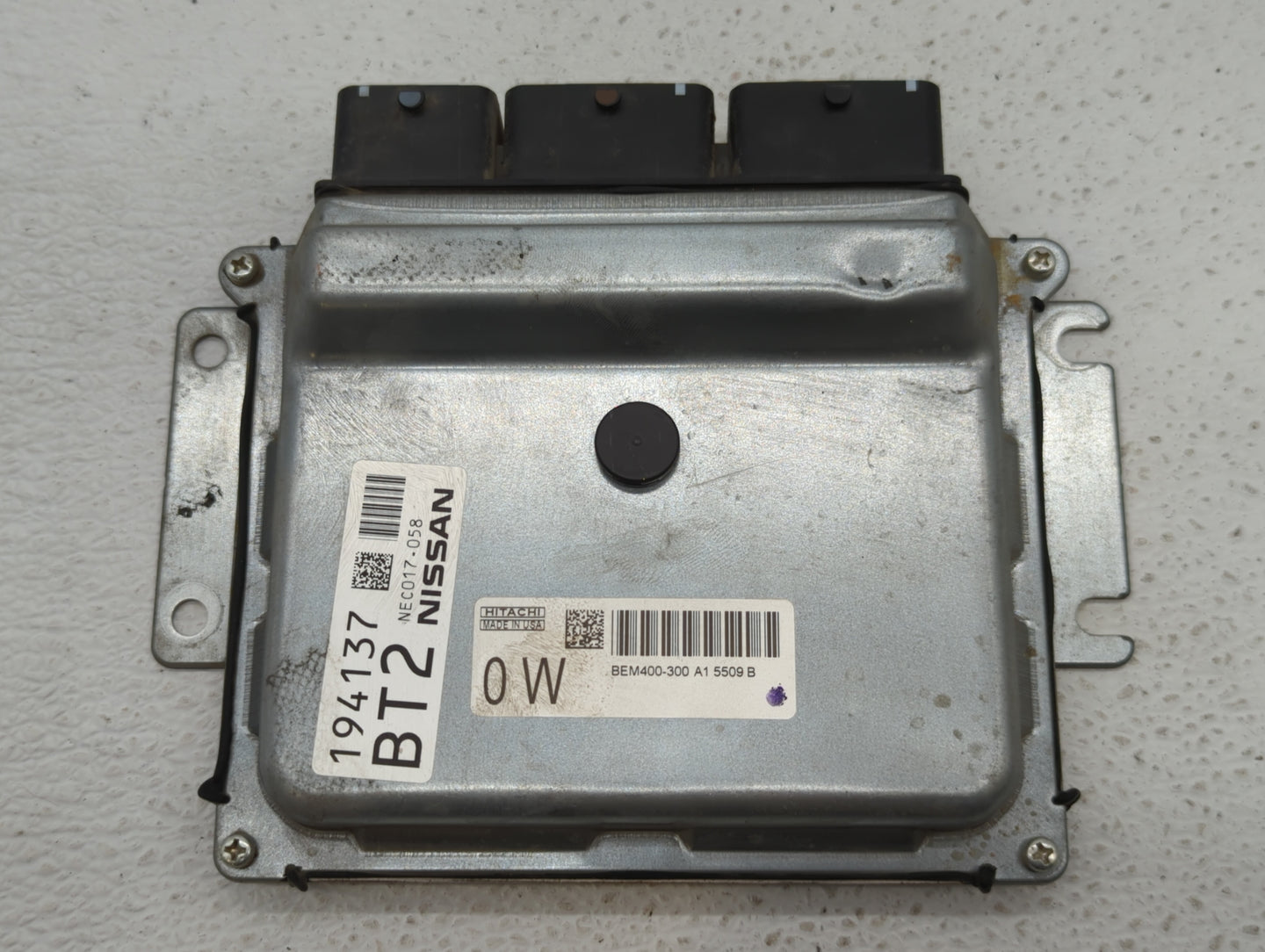 2015 Nissan Altima PCM Engine Control Computer ECU ECM PCU OEM P/N:NEC017-058 NEC005-664, NEC013-028 Fits Fits 2013 2014 OEM