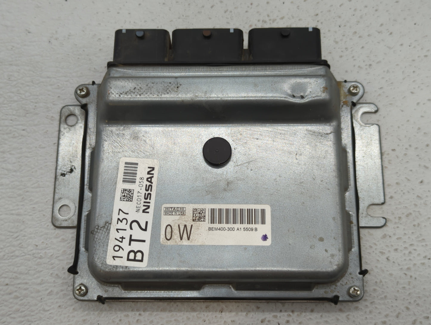 2015 Nissan Altima PCM Engine Control Computer ECU ECM PCU OEM P/N:NEC017-058 NEC005-664, NEC013-028 Fits Fits 2013 2014 OEM