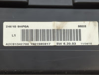 2015 Nissan Altima Instrument Cluster Speedometer Gauges P/N:24810 9HP0A Fits OEM Used Auto Parts - Oemusedautoparts1.com